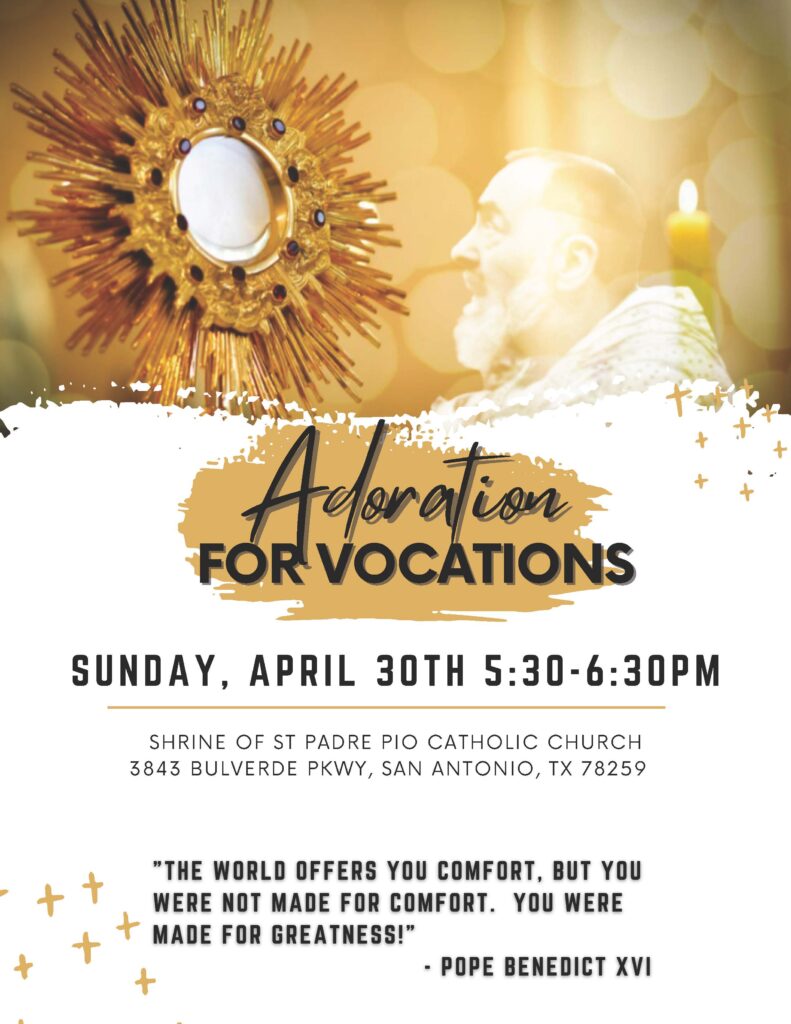 Adoration Flyer | Church of the Holy Spirit